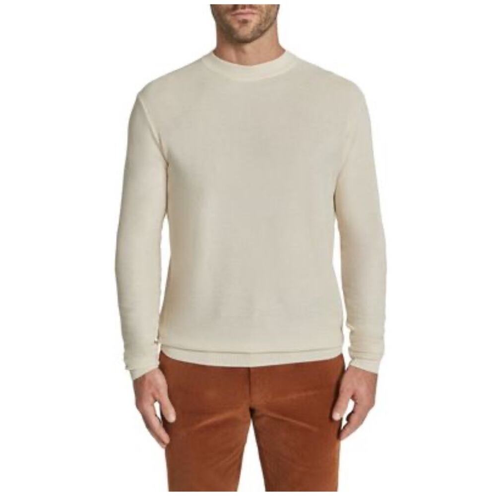 Jack Victor Cadillac Cotton & Silk Crewneck Sweater